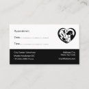 Search for veterinary clinic appointment cards Reminder
