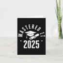 Search for masters degree graduation cards Graduating