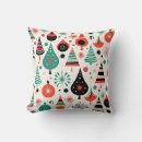 Search for mid century modern christmas decor Red and green
