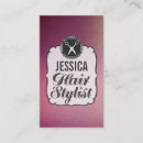 Search for professional appointment cards Hairstylist