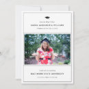 Search for masters party invitations Black and white