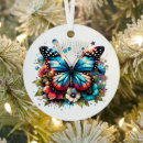 Search for butterfly christmas tree decorations Nature