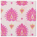 Search for pink ikat fabric Damask
