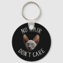 Search for sphynx cat key rings Hairless