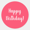 Search for classic birthday stickers Modern
