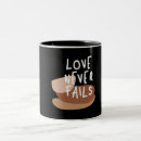 Search for love never fails mugs Scripture
