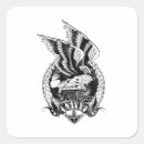 Search for vintage eagle stickers Flag