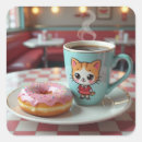 Search for kawaii donut stickers Coffee
