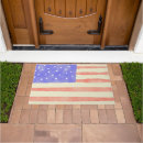 Search for american flag doormats Rustic