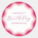 Search for hot pink birthday stickers Chic