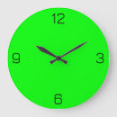 Search for lime green clocks Modern