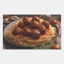 Search for spaghetti and meatballs stickers Italian