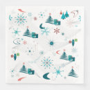 Search for mid century modern christmas napkins Mcm