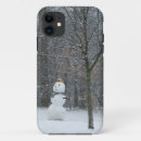 Search for winter snow scene iphone cases Snowman