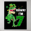 Search for dinosaur birthday posters Triceratops