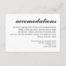 Search for accommodation enclosure cards Plain