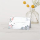 Search for snowflake place cards Baby shower