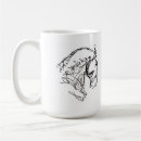 Search for horse drawing mugs Black