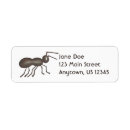 Search for ants return address labels Cartoon