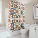 Search for geometric shower curtains Colorful