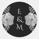 Search for elegant silver wedding stickers Modern