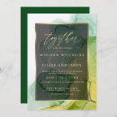 Search for lime green and black wedding invitations Elegant
