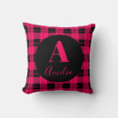 Search for pink plaid cushions Trendy