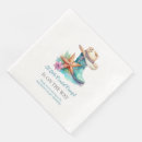 Search for coastal napkins Seashells
