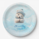 Search for polar bear plates Baby boy
