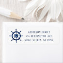 Search for boat wheel return address labels Ocean