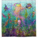 Search for tentacles shower curtains Jellyfish