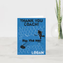 Search for hockey thank you cards Blue
