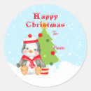 Search for cute blue cartoon bird stickers Penguin