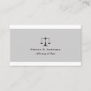 Search for scales of justice business cards Attorney