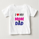 Search for mom dad baby shirts Cute