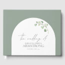 Search for sage green wedding guest books Script