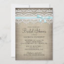 Search for linen bridal shower invitations Burlap