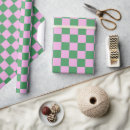 Search for pink and green wrapping paper Modern