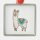 Search for llama christmas tree decorations Cartoon