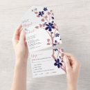 Search for navy blue and dusty rose wedding invitations Flowers