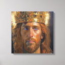 Search for jesus canvas prints King