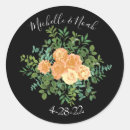 Search for black and peach stickers Floral