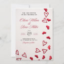 Search for red hearts invitations Party