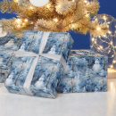 Search for snowy wrapping paper Trees