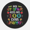 Search for 100 days smarter stickers Elementary
