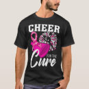 Search for breast cancer awareness month tshirts Cure