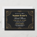 Search for gatsby bridal shower invitations 1920s