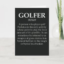 Search for funny golf cards Husband