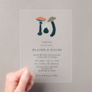 Search for mushroom wedding invitations Simple