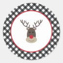Search for christmas rudolph stickers Reindeer